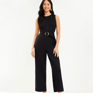 New with Tags! Black Loft linen jumpsuit!